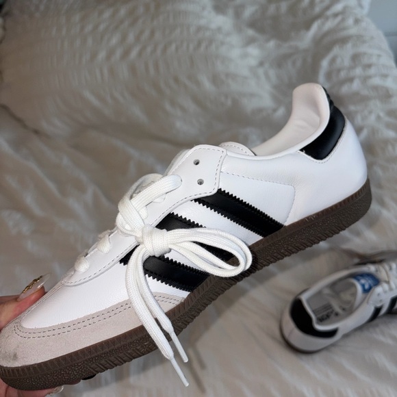 Adidas Samba OG White Black Sneakers - Picture 4 of 7